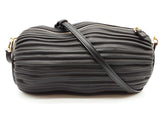 Loewe Pleated Nappa Bracelet Black Pouch Sd0726rzxde
