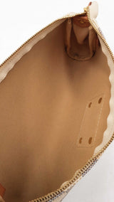 Louis Vuitton Eva Convertible Clutch In Damier Azur Coated Canvas Fw1125wordu