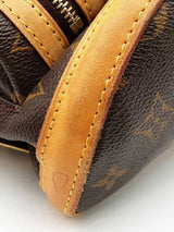 Louis Vuitton Bosphore Backpack In Monogram Coated Canvas & Vachetta Leather Fw0126izxdu