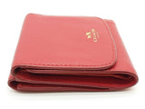Coach Cherry Red Leather Trifold Wallet Do0825lrde