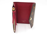 Louis Vuitton Victorine Monogram Canvas Vibrant Fuchsia Wallet Sd0726orzdu