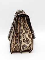 Gucci Dionysus Canvas Kingsnake Embroidery Python Shoulder Bag Eb0426llxzde