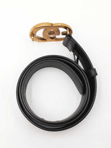 Gucci Gg Marmont 40mm Wide Black Leather Belt Size 100|40 Fw0426lrzdu