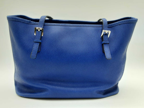 Michael Kors Blue Saffiano Leather Tote Bag Do1224oxde