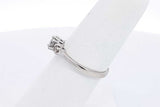 Approx. 0.11ctw Diamond Ring In 10k White Gold 1.7 Grams Size 6 Eb0724pxsa