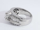 1.68 Cttw Diamond 14k White Gold Ring 10.5 Grams Size 7 Aa0825cxzsa