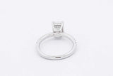 1.18cttw Diamond Ring In Platinum 4.5 Grams Size 5.25 Eb0126oxxzsa