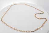 14k Yellow Gold Mariner Link Necklace 13.2 Grams 22 Inch Eb0626exzsa