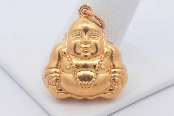 24k Yellow Gold Buddha Pendant 7.2 Grams Eb1124rxzsa