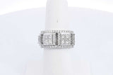 Approx. 5.8ctw Diamond Eternity Band In 18k White Gold 10.3g Size 6 Eb0225wrxzsa
