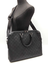 Louis Vuitton Porte Documents Jour Bag In Damier Infini Leather Fw1125irxdu