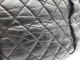 Chanel Lady Braid Tote Bag In Black Aged Calfskin Fw0425cxzdu