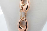 Milros 14k Gold Multi-link Pendant Necklace 6.7 Grams 17.5 Inch Eb0626pwrdu