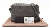 Bottega Veneta Crossbody Bag In Grey Intrecciato Nappa Leather Fw0926wxzdu