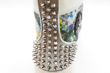 Christian Louboutin Lou Spikes Sequin Sneakers Eu Size 42 Eb0626lxzde