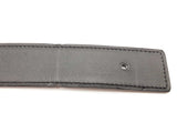 Hermes Noir Black Etoupe Gray Reversible Belt Size 90 Do0125oxzde