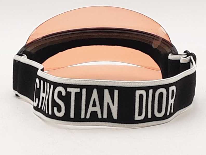 Christian Dior Dior Club 1 Orange Visor Aa1225lrzsa