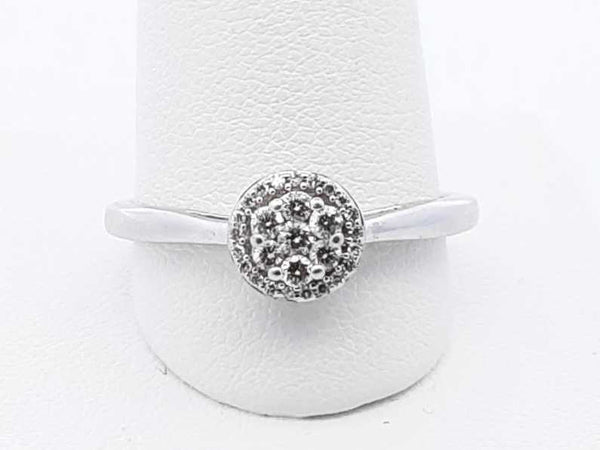 .21ctw Diamonds 10k White Gold 2.4 Grams Ring Size 10 Sd0825lzxdu