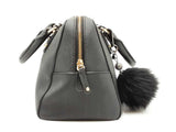 Michael Kors Jet Set Travel Dome Satchel In Black Saffiano Leather Fw0525wxdu