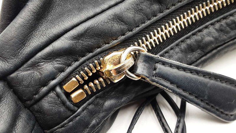 Christian Dior Gypsy Black Leather Hobo Bag Sd0725lzxdu