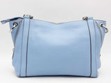 Michael Kors Dakota Medium Leather Shoulder Bag Blue Aa0726orsa