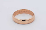 14k Yellow Gold Wedding Band Ring 5 Grams Size 9.5 Eb0426wxzsa