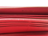 Michael Kors Red Jet Set Travel Continental Wallet Sd0726ordu