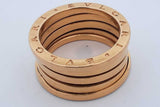 Bvlgari 18k Yellow Gold B.zero1 Ring 14 Grams Size 61 Eb0726wxxzde