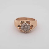 1.05ctw Diamond 14k Yellow Gold 8.3 Grams Ring Size 6.5 Sd0525izxsq