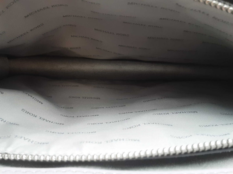 Michael Kors Tatiana Satchel Handbag Grey Aa0725pzsa