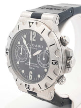 Bvlgari Diagono Scuba Chronograph Stainless Steel 38mm Watch Fw0525lwordu