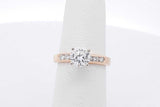 0.96cttw Diamond Ring In 14k Yellow Gold 3.7 Grams Size 5 Eb0926coxsa