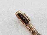 1.76 Cttw Lab Grown Diamonds 14k Gold 3.41g Tennis Bracelet 6.75 In Do0726srxde