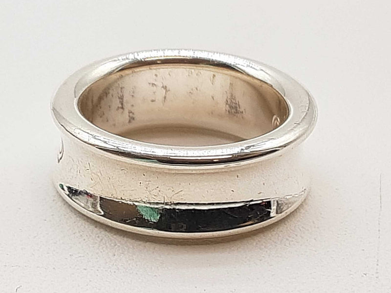 Tiffany & Co 1837 1997 0.925 Sterling Silver 6.9g Ring Size 4.5 Do0425ixde