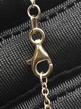 0.93 Cttw Diamond Bar Necklace In 14k Yellow Gold 3.9 Grams 17.5 Inch Fw0626wrxdu