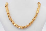 23k Yellow Gold Rolo Chain Necklace 30.3 Grams 20 Inch Eb0726wrxzsa