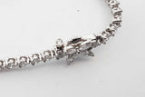Tiffany & Co. Victoria Diamond Tennis Bracelet Platinum 8.1g 7 Inch Eb0626wxxzde