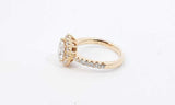 14k Yellow Gold Lab Grown Pear Shape Diamond Ring Size 6.25 Ebixzdu 144030003403