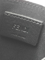 Fendi Baguette Card Holder Wallet In Black Nappa Leather Fw1025loxdu