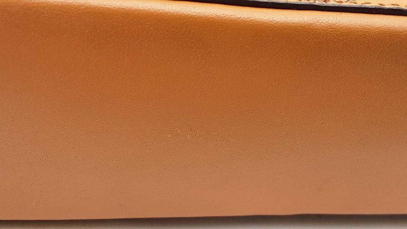 Mcm Cognac Visetos Camera Crossbody Bag Eb1125loxdu