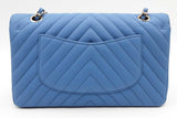 Chanel Chevron Quilted Caviar Leather Double Flap Shoulder Bag Eb0626wrxzsa
