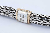 John Hardy Classic Woven Chain 925 & 18k Gold Necklace 179.1g 18 In Eb0426pxzde