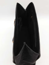 Gucci Gg Monogram Black Canvas Tote Bag Eb0126oxzde