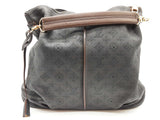 Louis Vuitton Selene Black Mahina Porforated Monogram Leather Bag Do0726irxde
