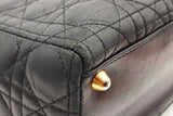 Christian Dior Lady Dior Cannage Quilted Leather Top Handle Bag Eb0926lorxde