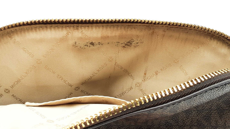 Michael Kors Aspen Colorado Travel Pouch In Signature Coated Canvas Fw0725prdu