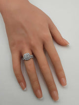 Neil Lane 1.35 Cttw Diamond & 14k White Gold Bridal Set 5.3g Size 5 Fw0326rxzdu