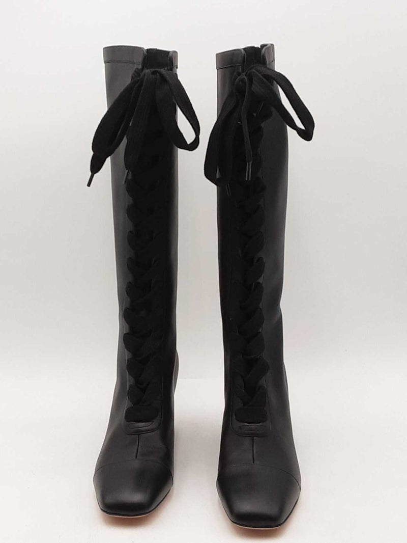 Dior Naughtily-d Wedge Boots Black Size 37 Aa1125wxzsa