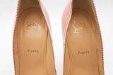 Christian Louboutin Pigalle Follies Striped Leather Pumps Size 39 Eb0526lrxsa