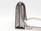 Michael Kors Gusset Large Floral Crossbody Gray Aa0826pzsa